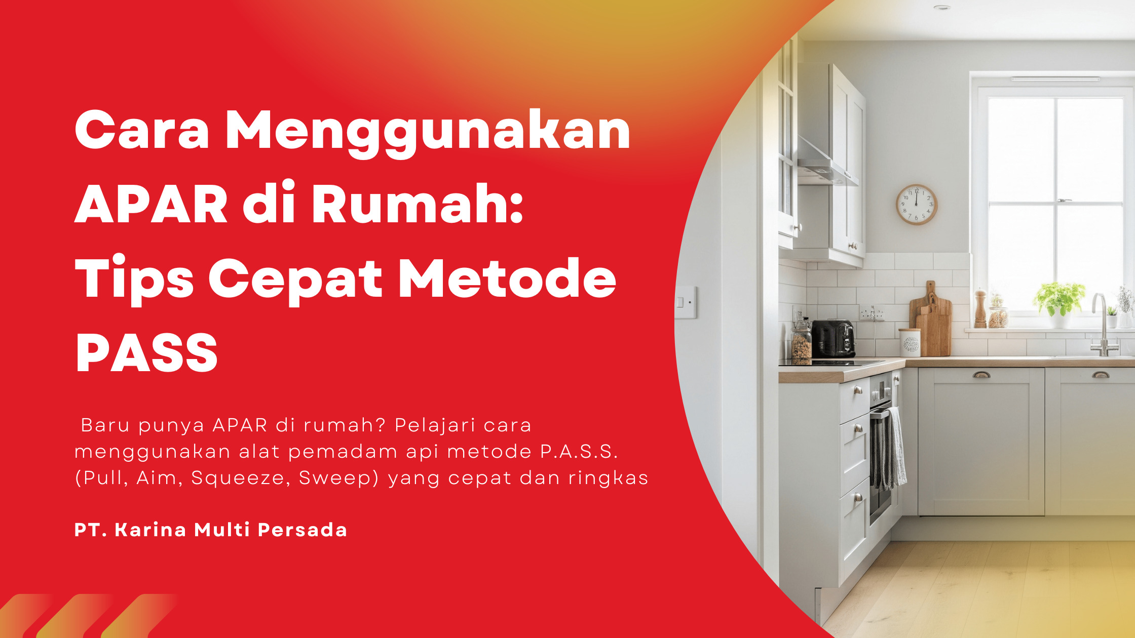 cara menggunakan apar di rumah