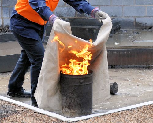 fire blanket