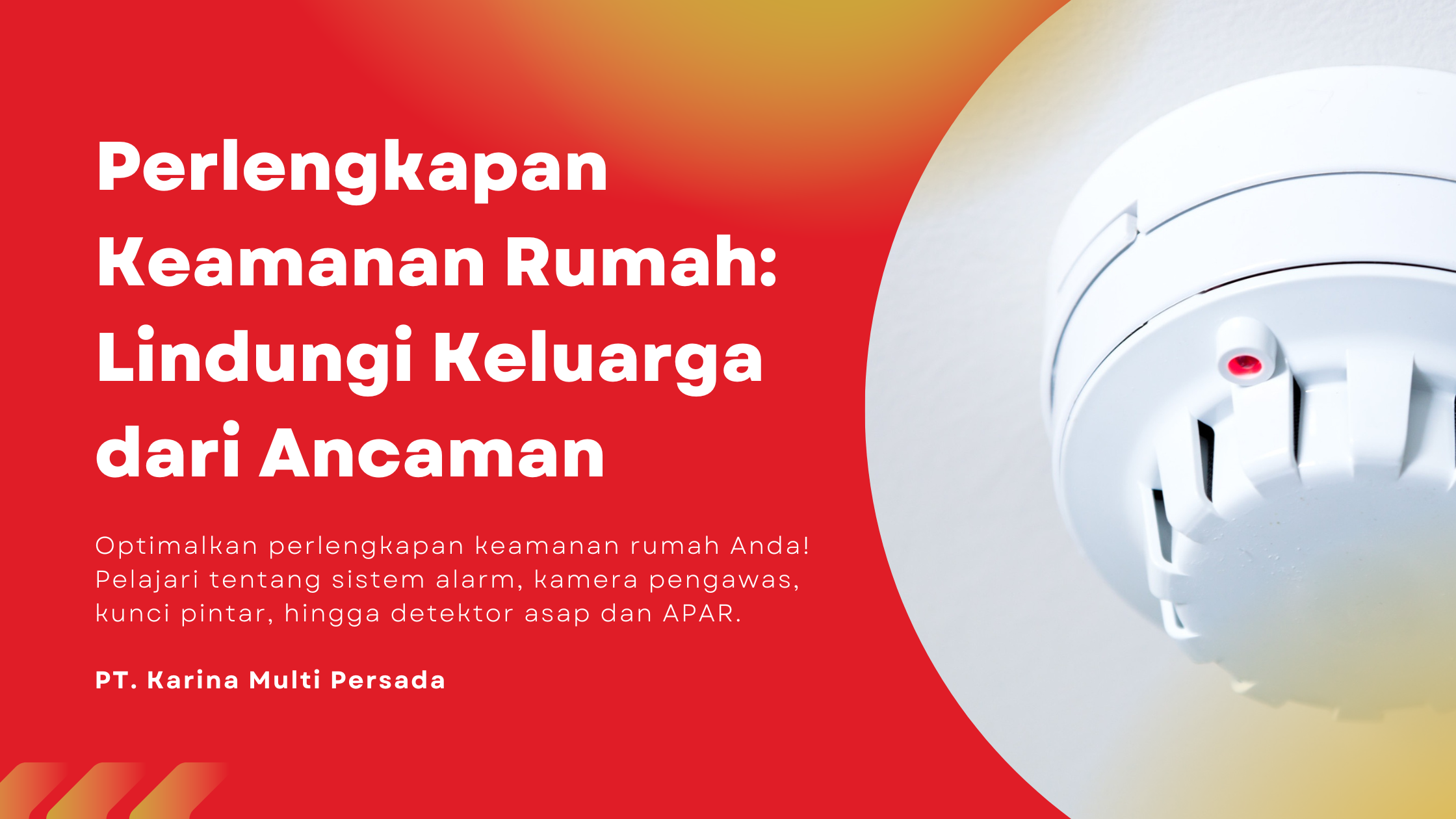 perlengkapan keamanan rumah