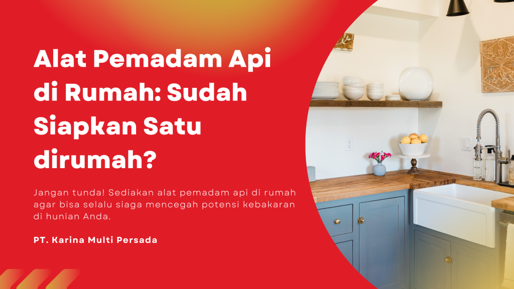 alat pemadam api di rumah