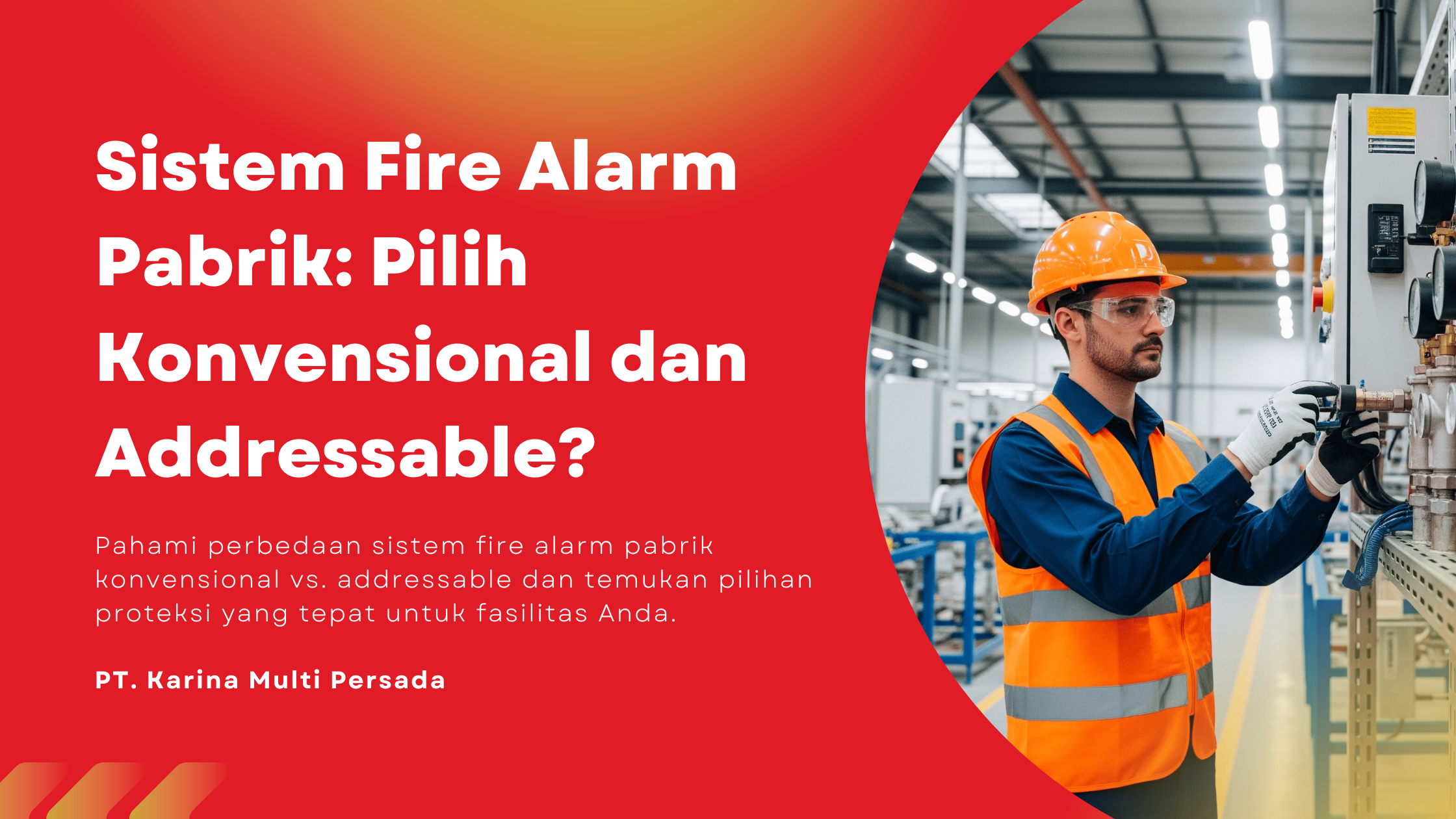 sistem fire alarm pabrik