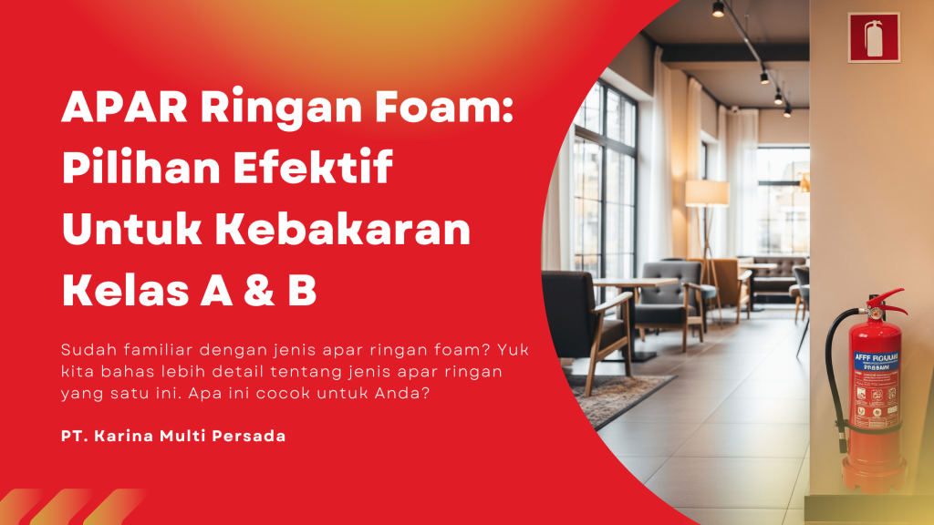 apar ringan foam