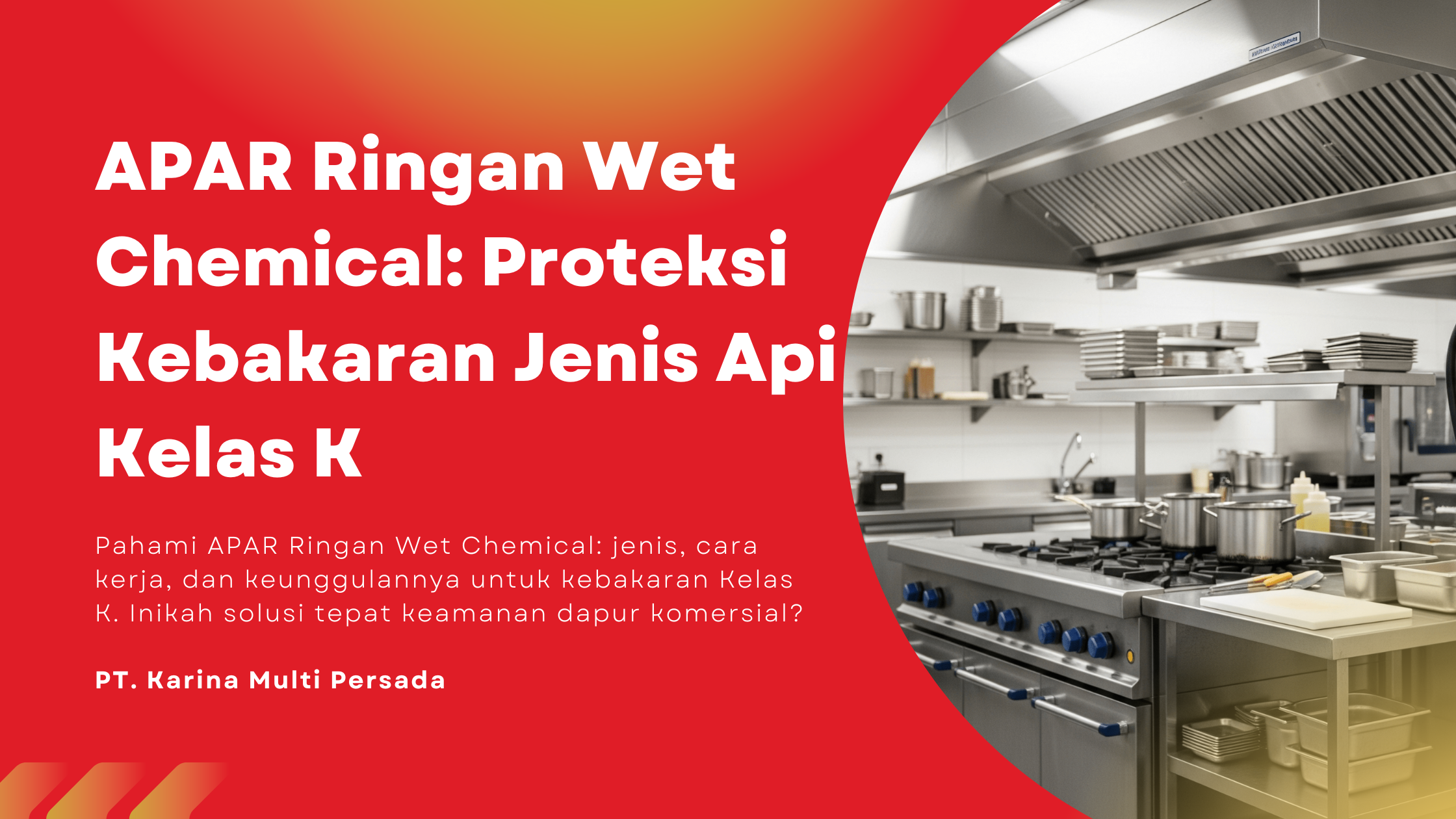 apar ringan wet chemical