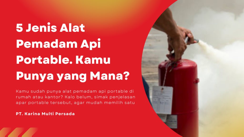 alat pemadam api portable