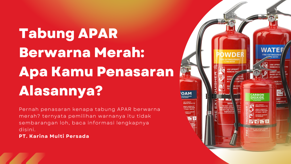 tabung apar berwarna merah