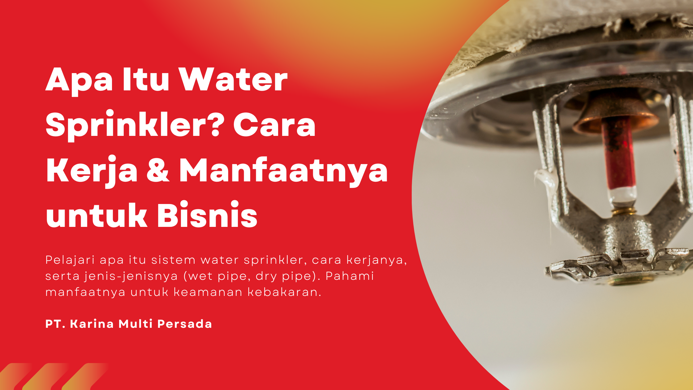 water sprinkler