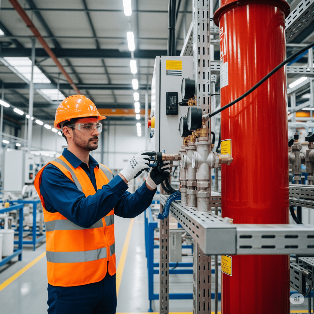 sistem fire alarm pabrik