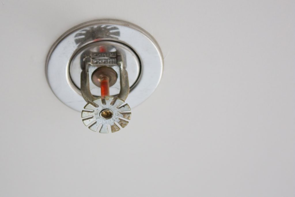 water sprinkler hotel