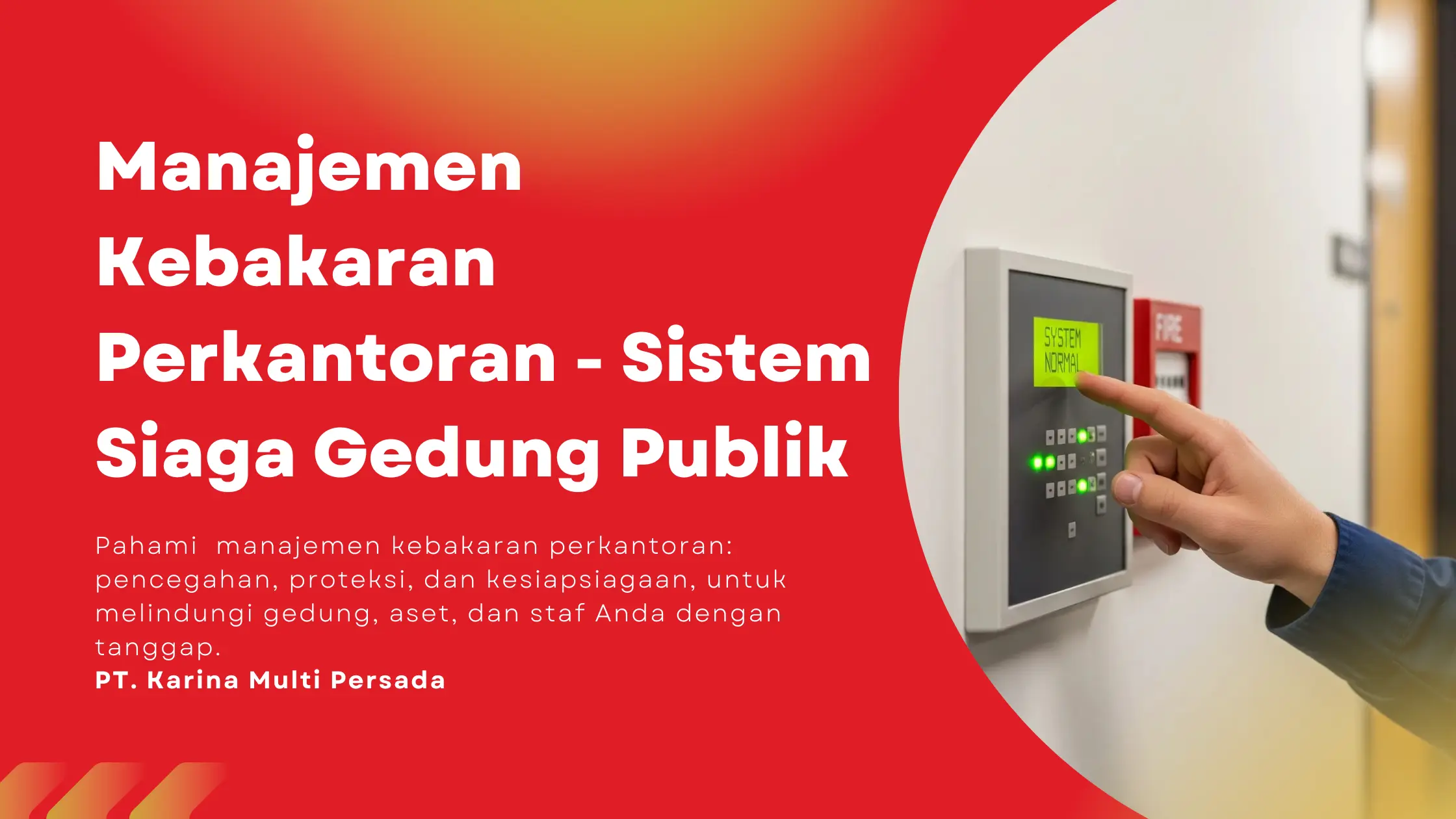 manajemen kebakaran perkantoran