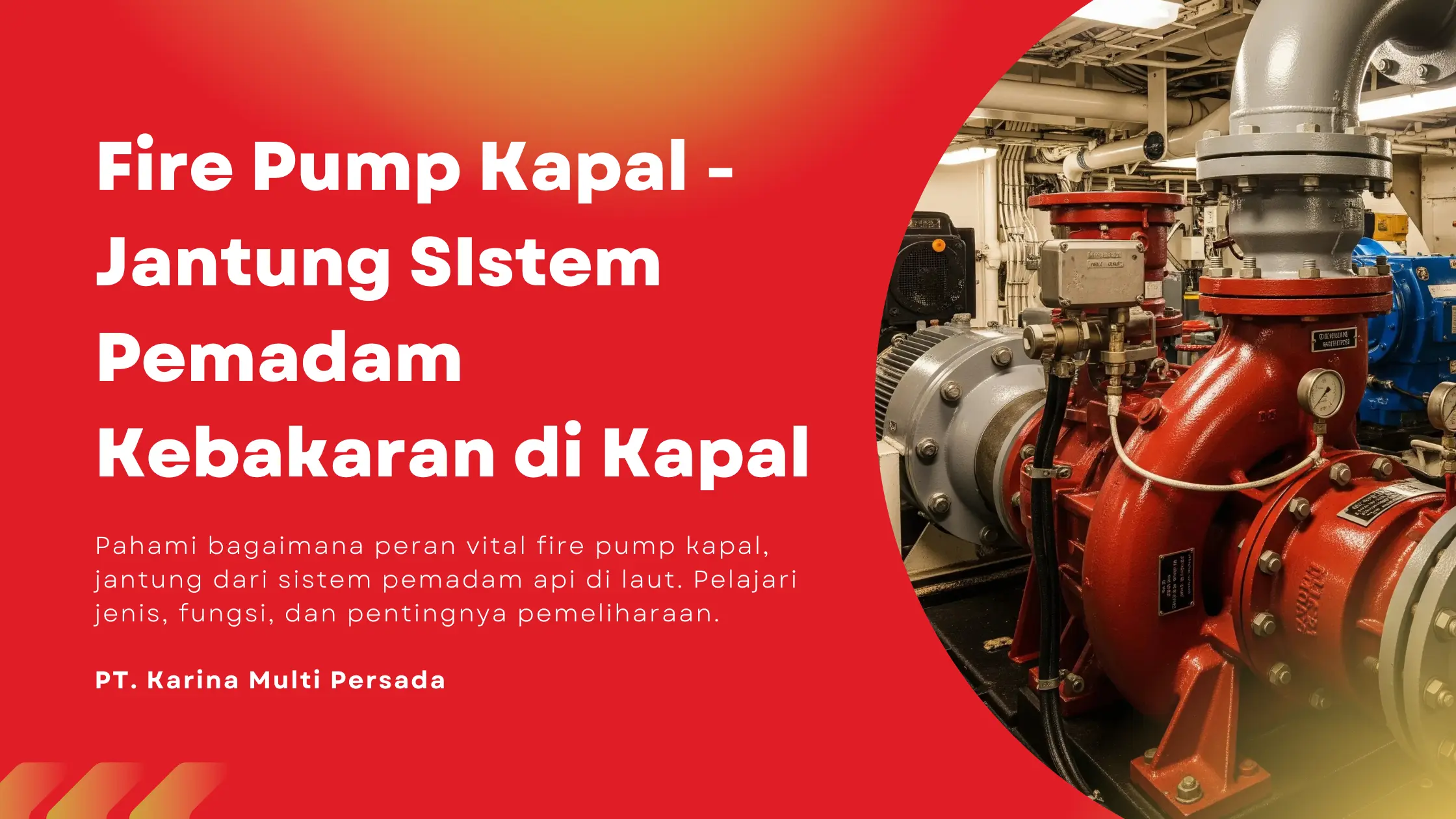 fire pump kapal