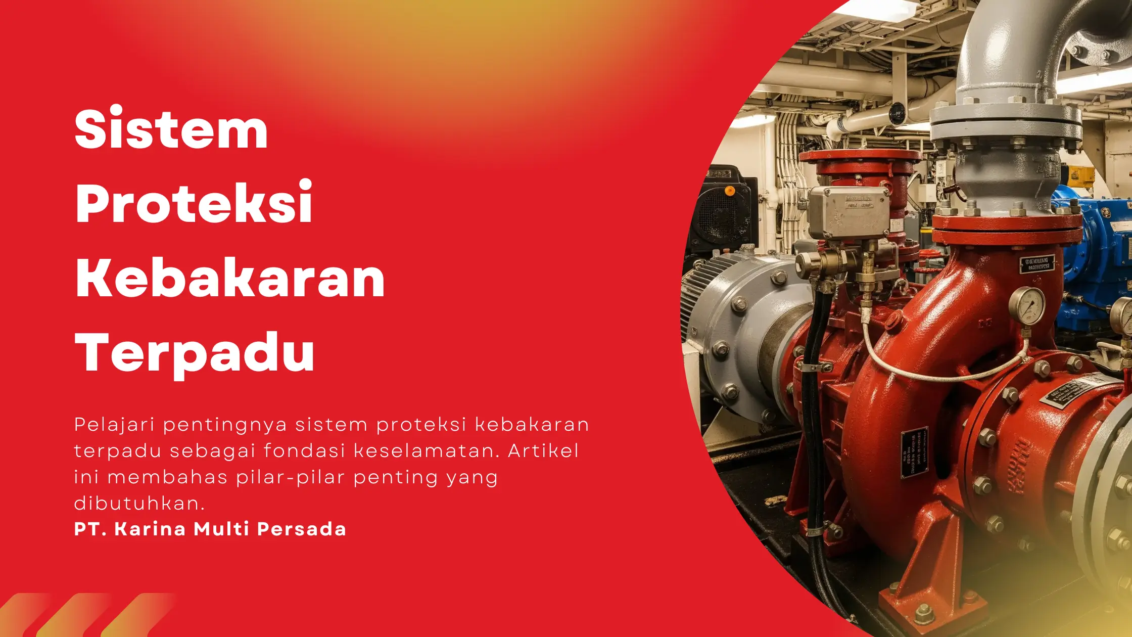 sistem proteksi kebakaran terpadu