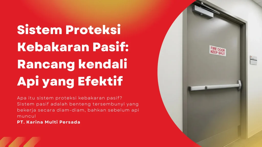 sistem proteksi kebakaran pasif