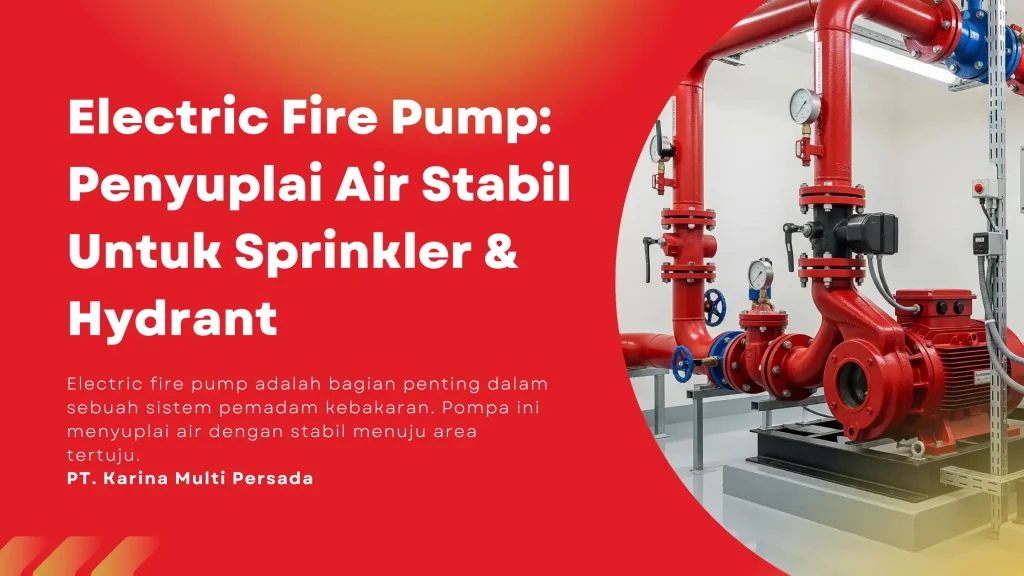 electric fire pump