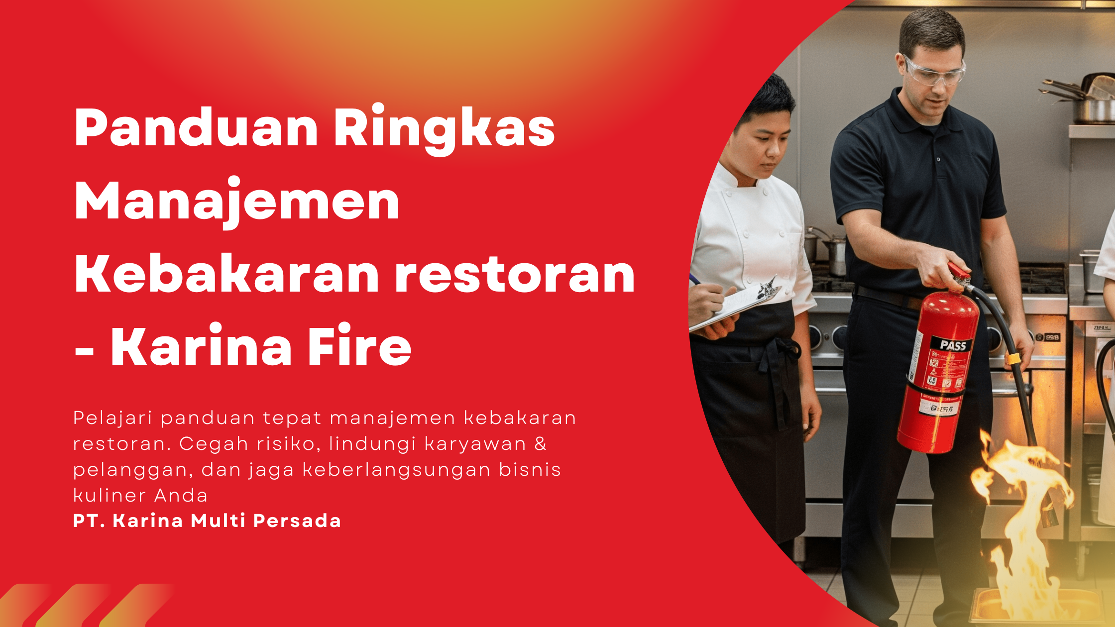 manajemen kebakaran restoran