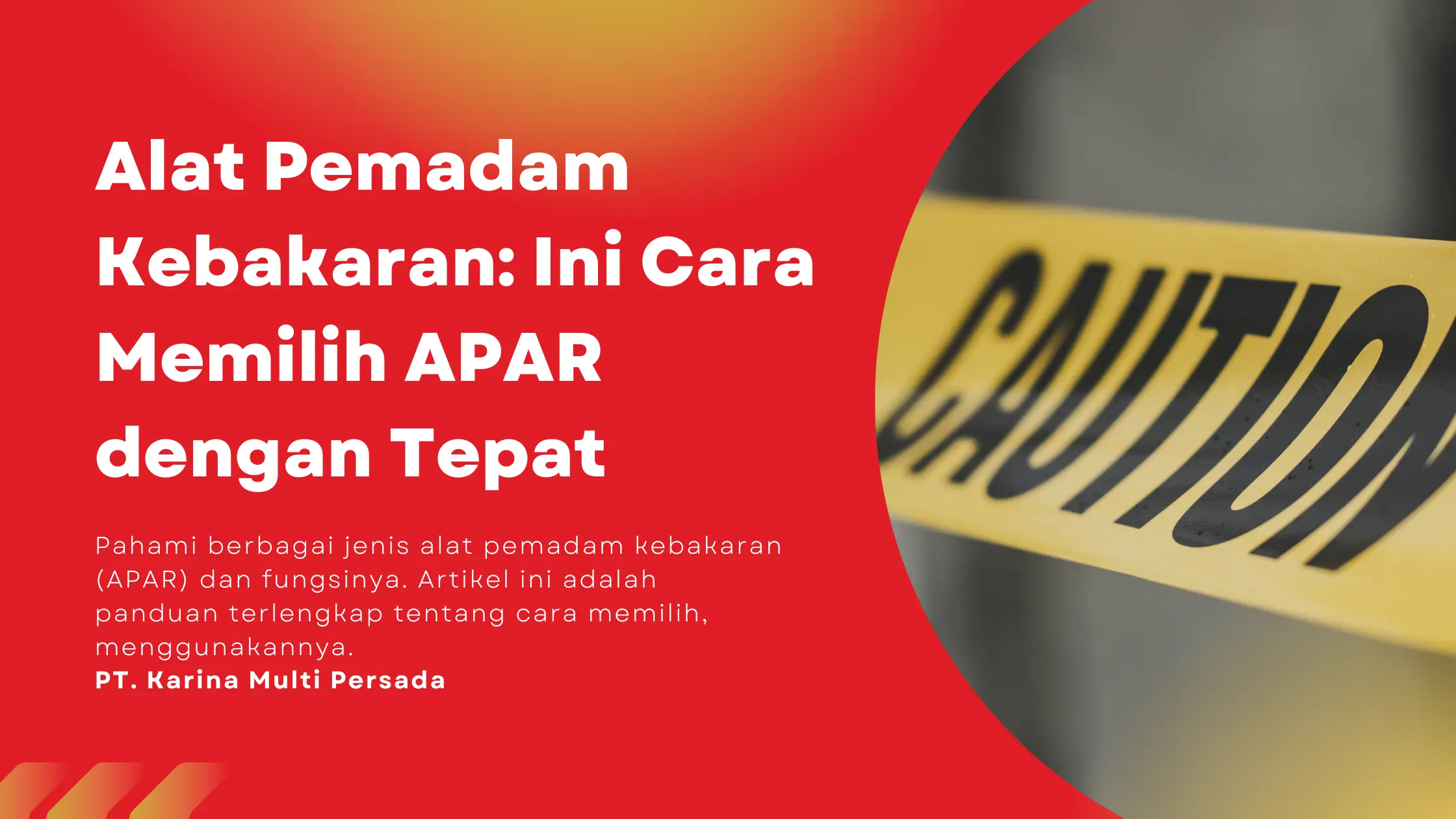alat pemadam kebakaran