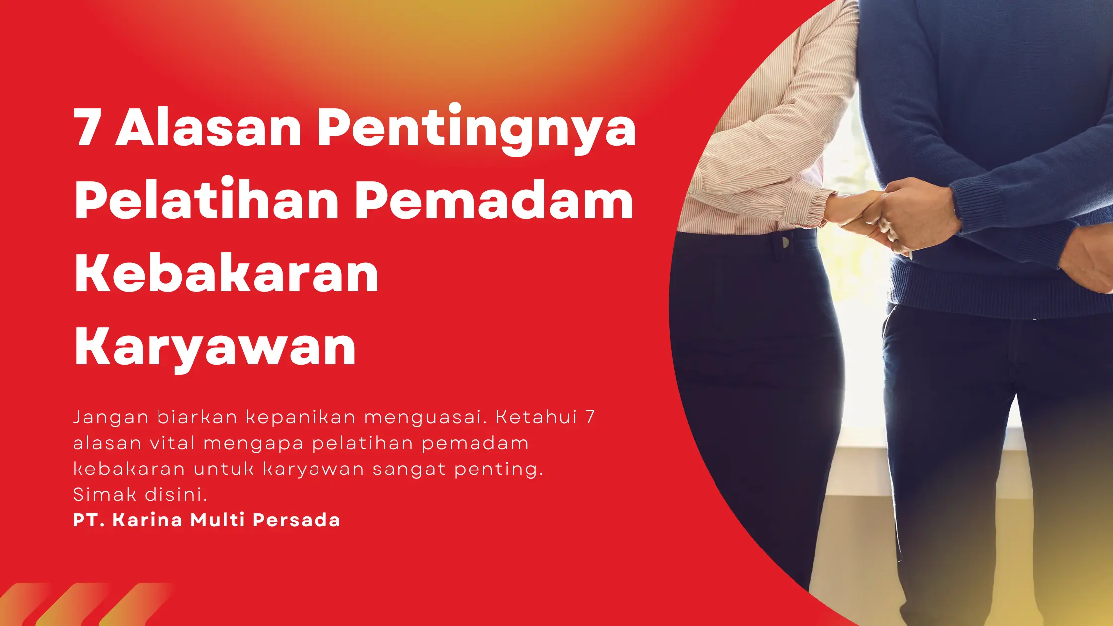 pelatihan pemadam kebakaran karyawan