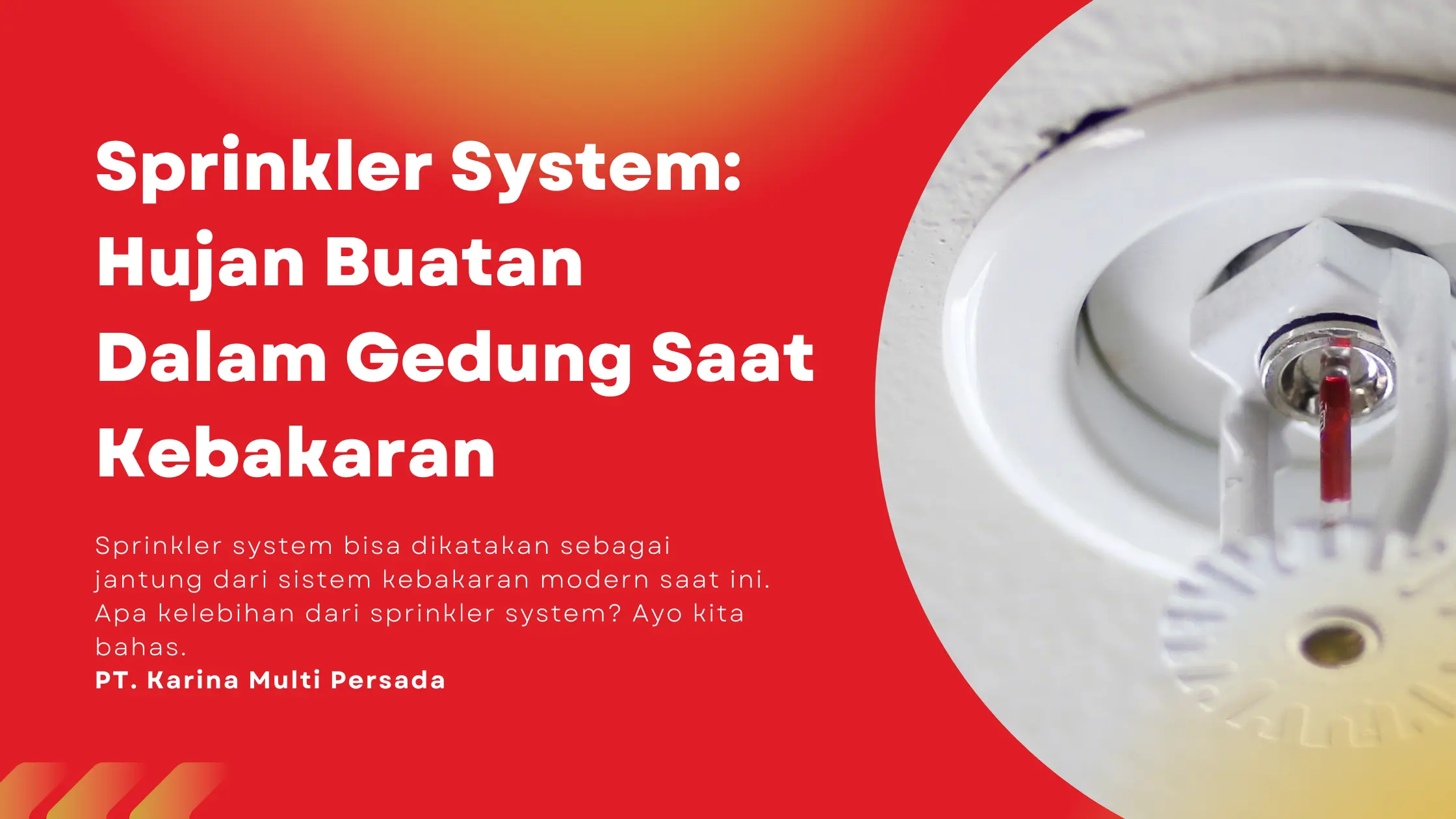 sprinkler system
