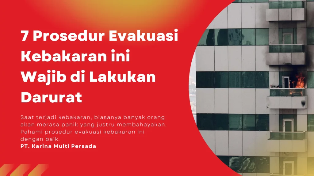 prosedur evakuasi kebakaran