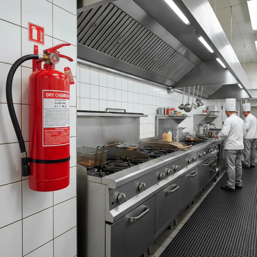 kebutuhan apar di dapur komersil